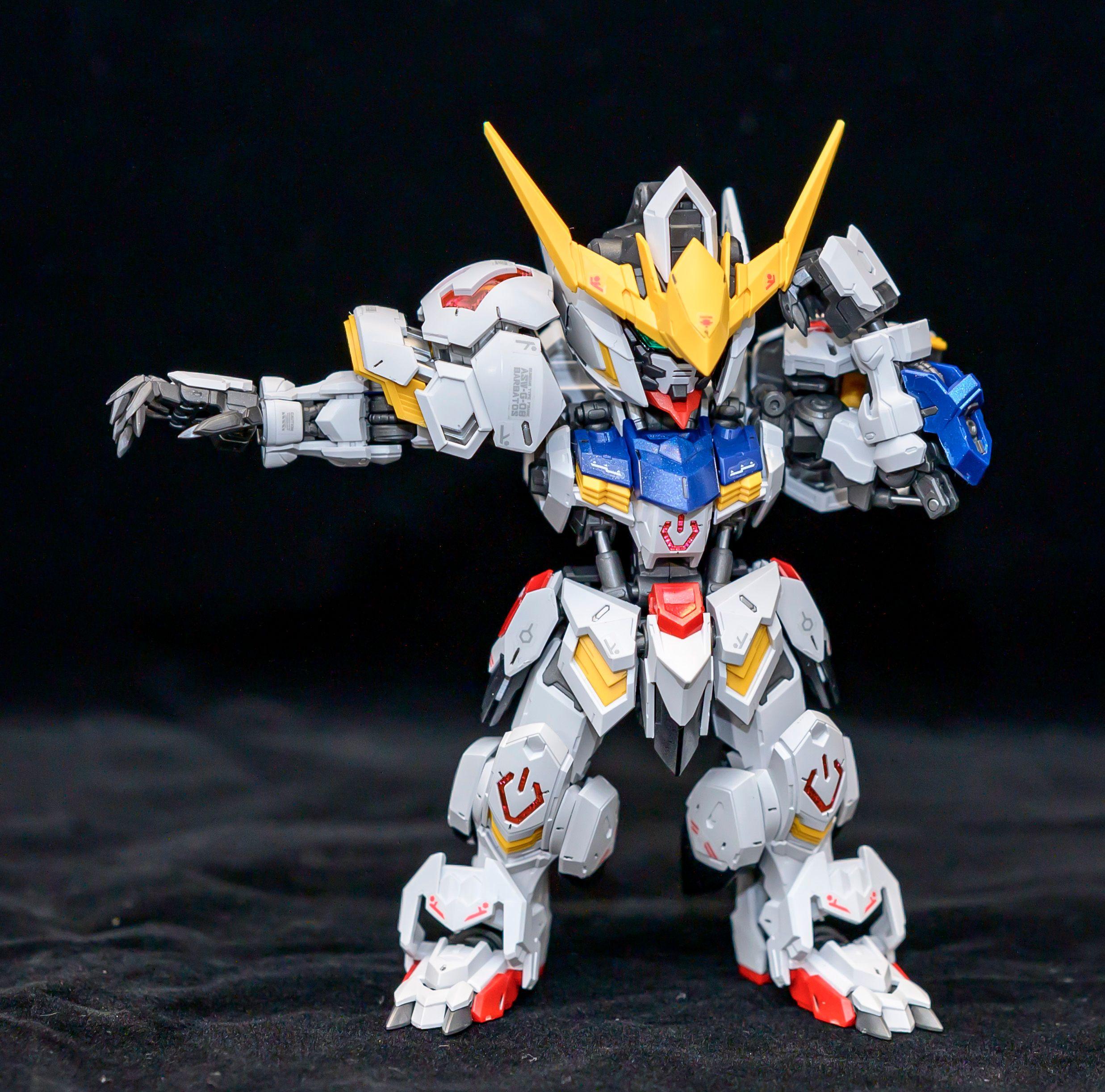 BANDAI MGSD GUNDAM BARBATOS 獵魔鋼彈模型