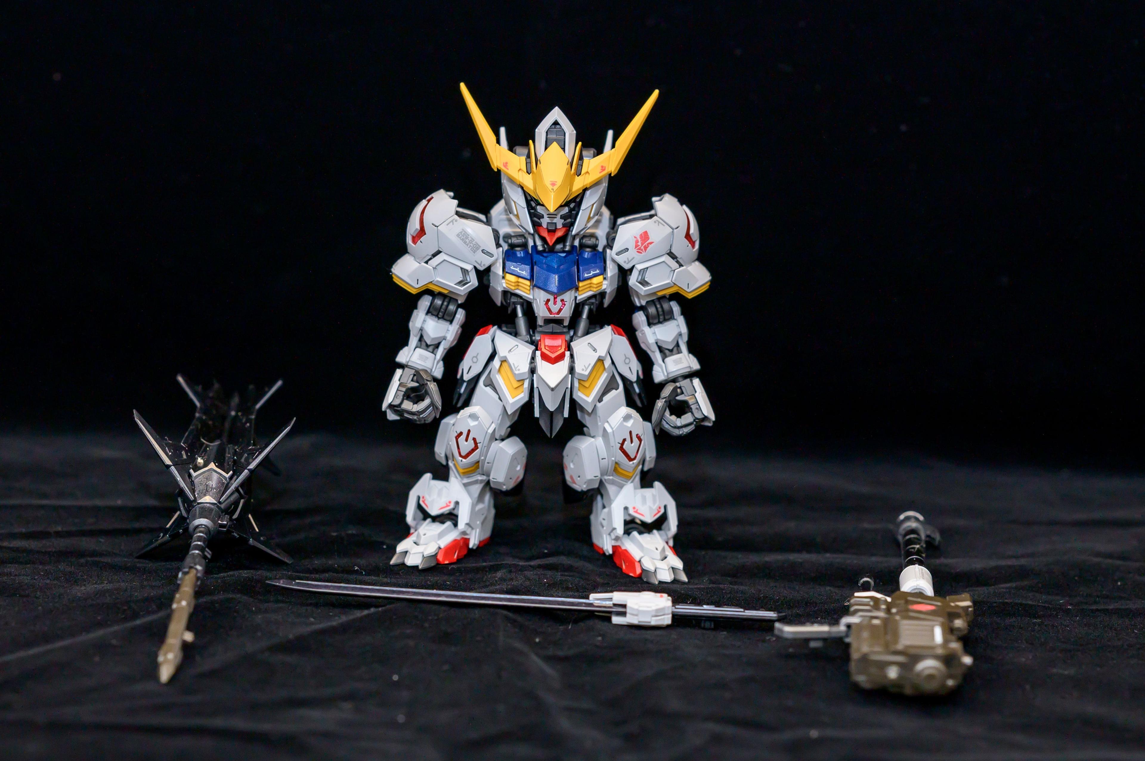 BANDAI MGSD GUNDAM BARBATOS 獵魔鋼彈模型