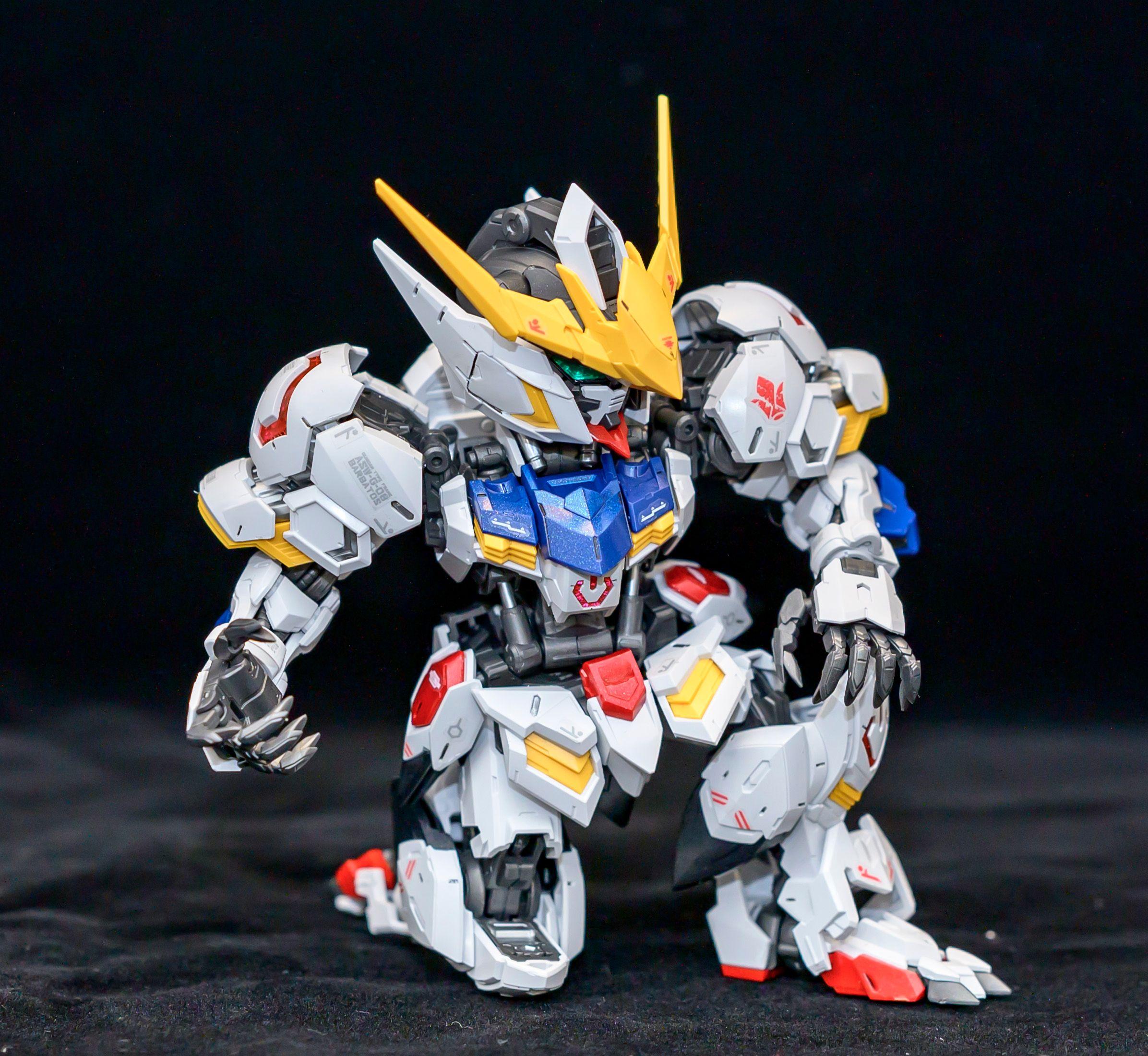 BANDAI MGSD GUNDAM BARBATOS 獵魔鋼彈模型