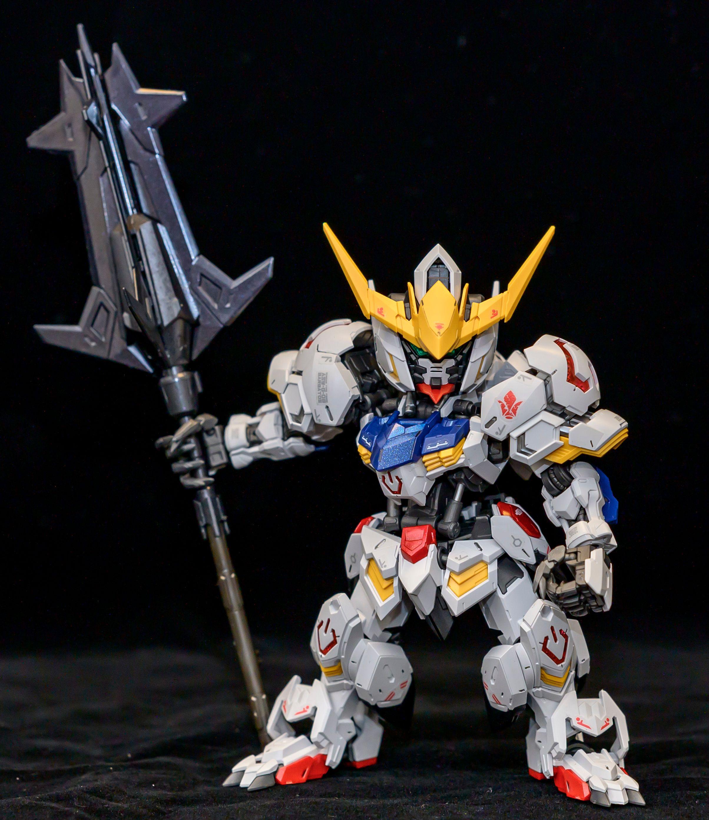 BANDAI MGSD GUNDAM BARBATOS 獵魔鋼彈模型