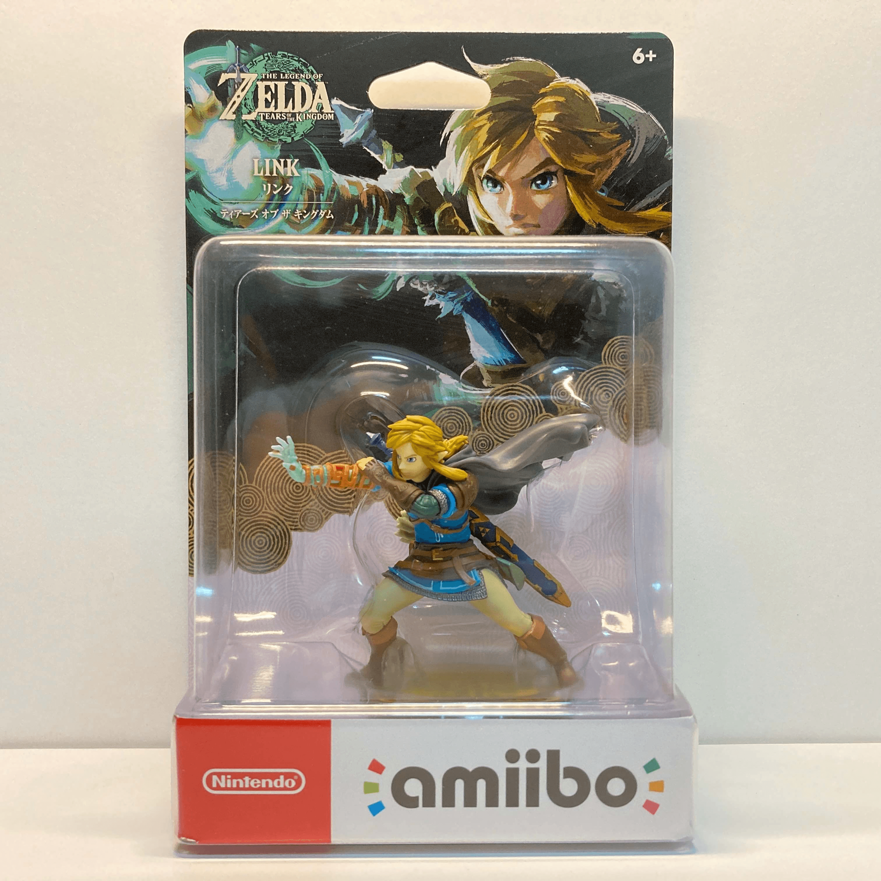 薩爾達傳說 王國之淚 amiibo 林克 外包裝