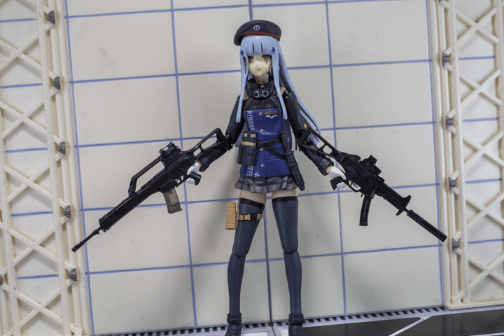 【Figma】No.573 少女前線 HK416 - 玩具模型